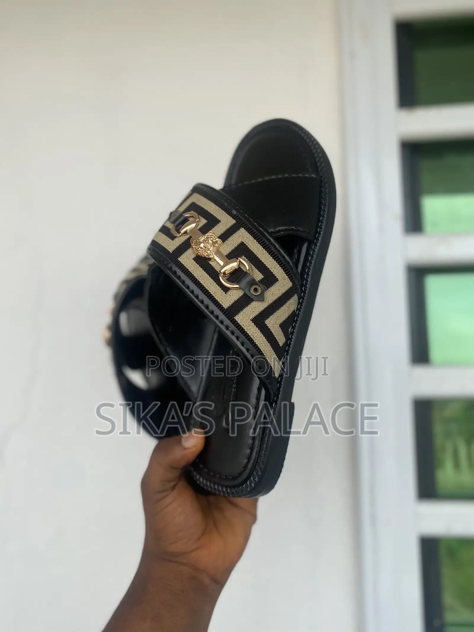 Versace Chained Slippers