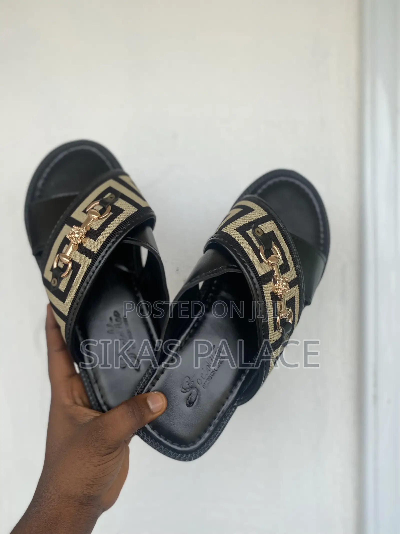 Versace Chained Slippers