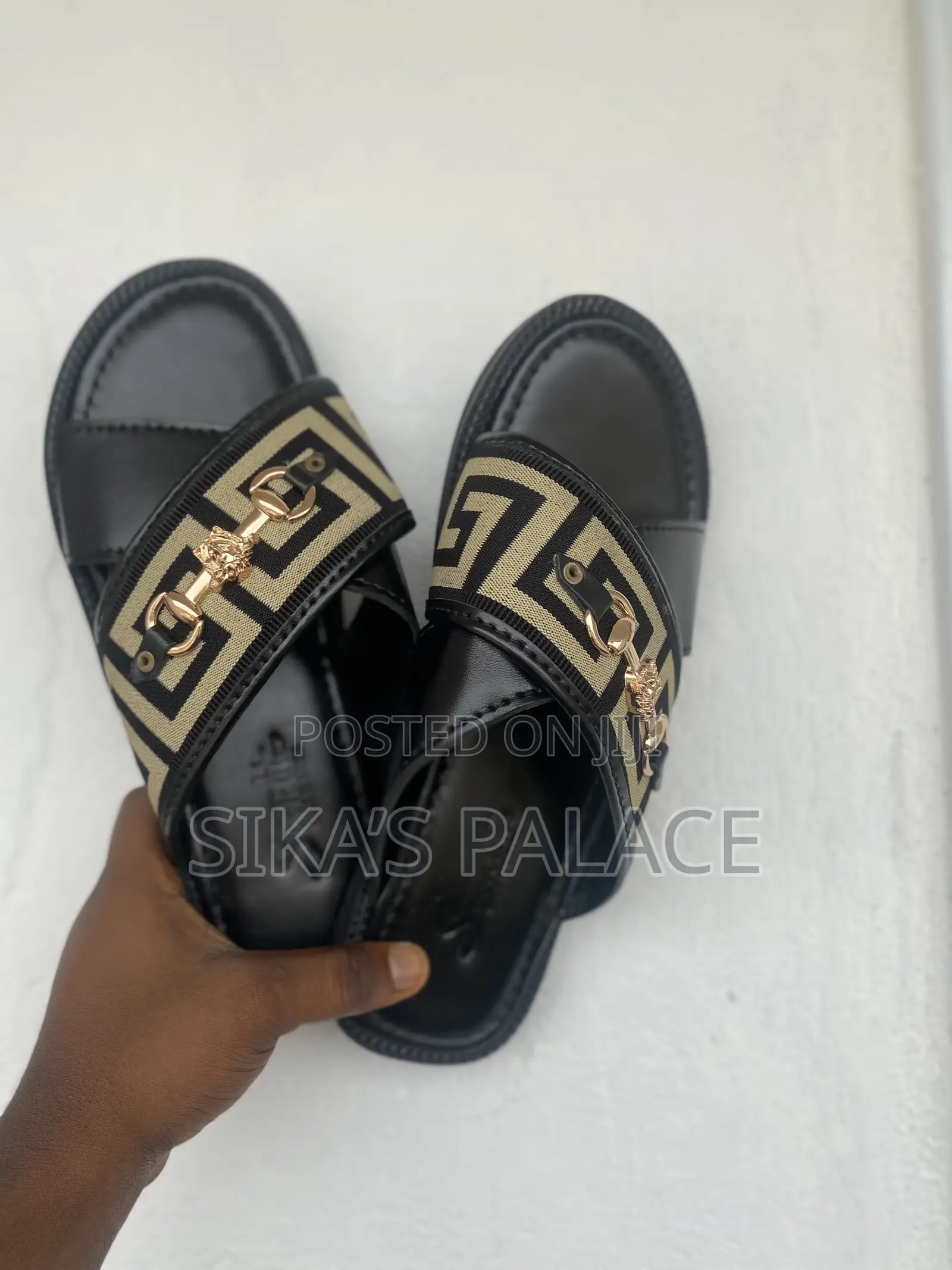 Versace Chained Slippers