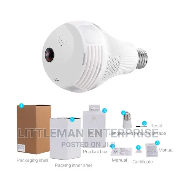 Bulb Wifi Camera