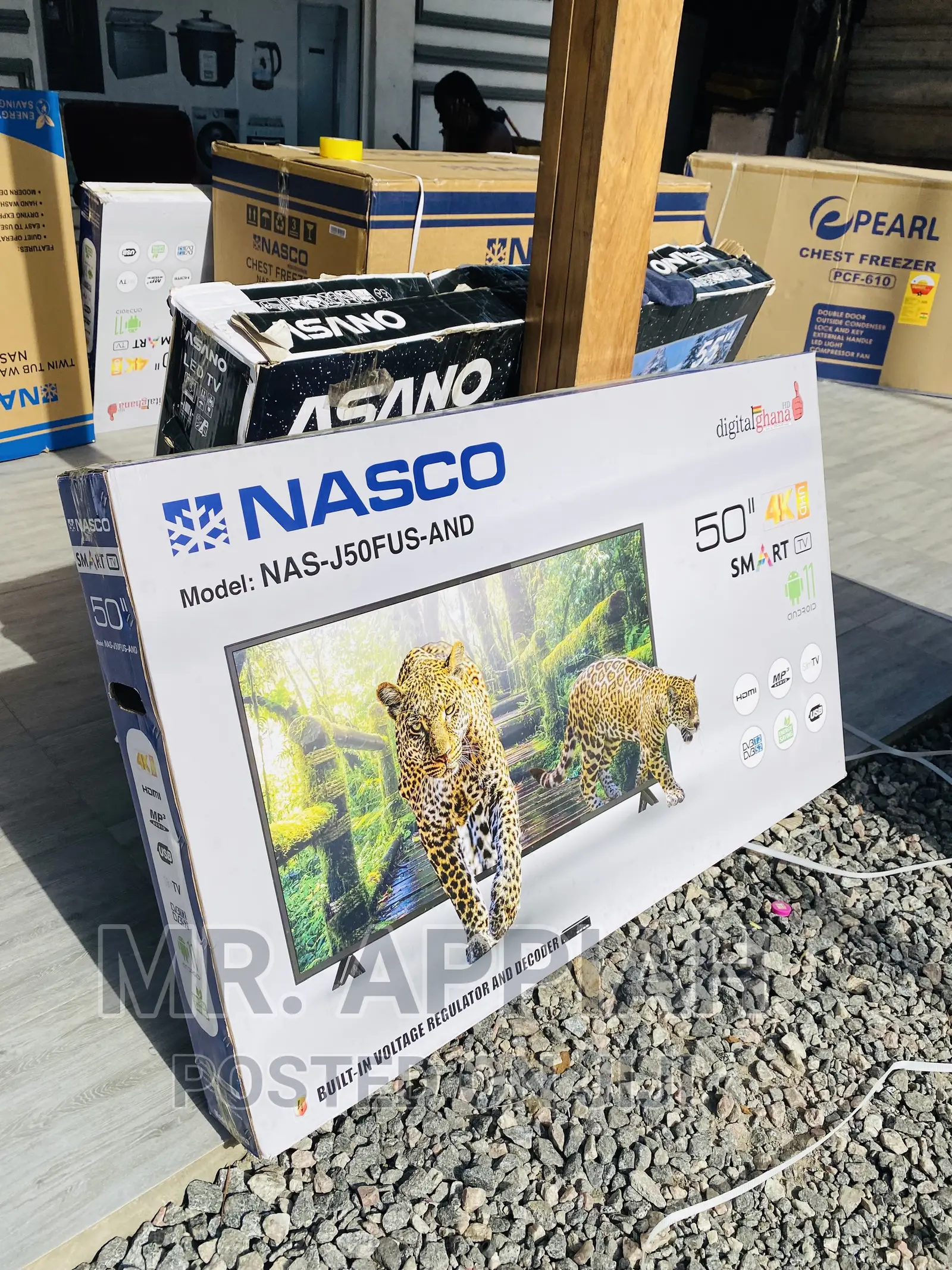 Purchase High Quality Nasco 50 Inch Smart Uhd Led Tv,Black