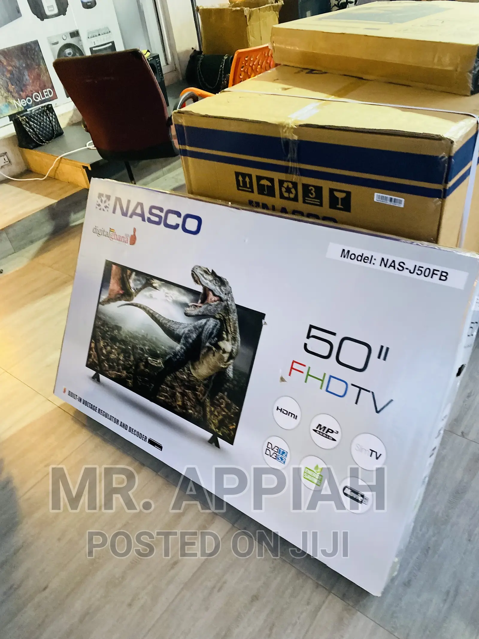 Shop High Quality Nasco 50 Inch Digital Satelite Tv,Black