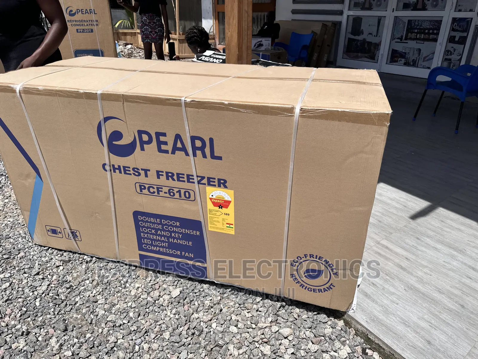 Authentic New Double Door PCF -610. (518L) —Chest Freezer
