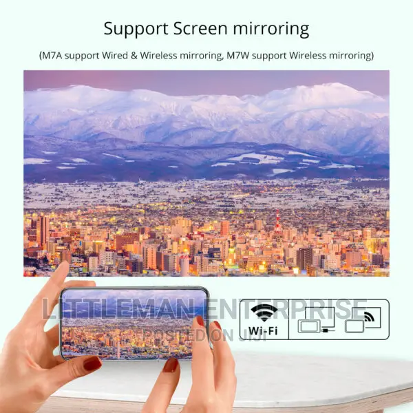 Everycom M7 Led Android Projector (2800 Lumens)