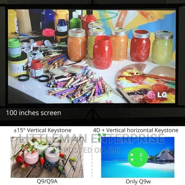Everycom Q9 Projector Outdoor Powerful