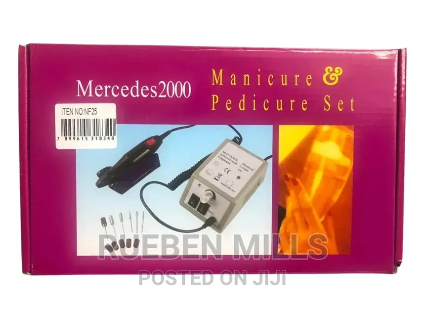 Nail File Drill Manicure Pedicure Set