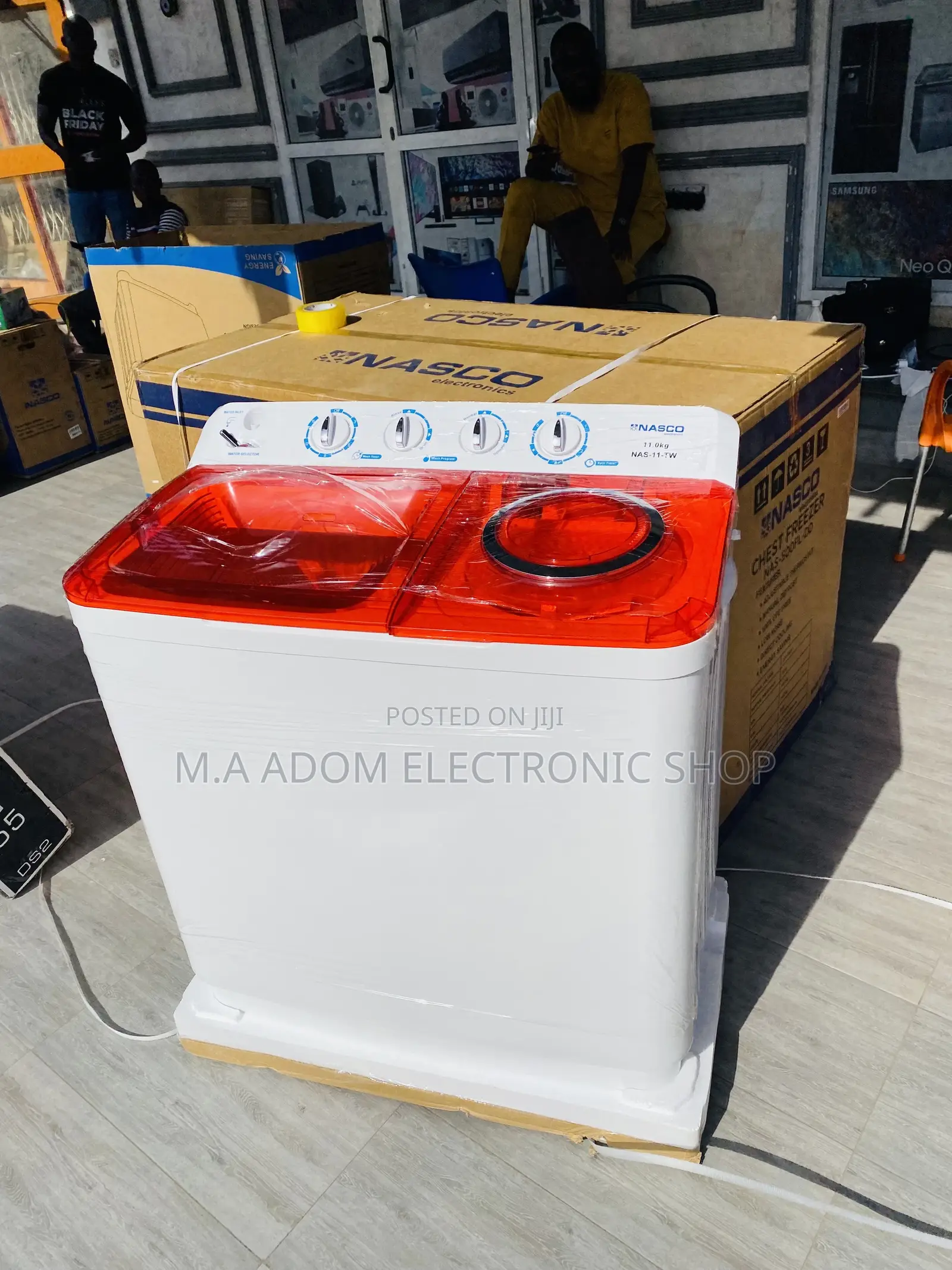 Affordable Nasco 11kg Semi-Automatic Washing Machine 