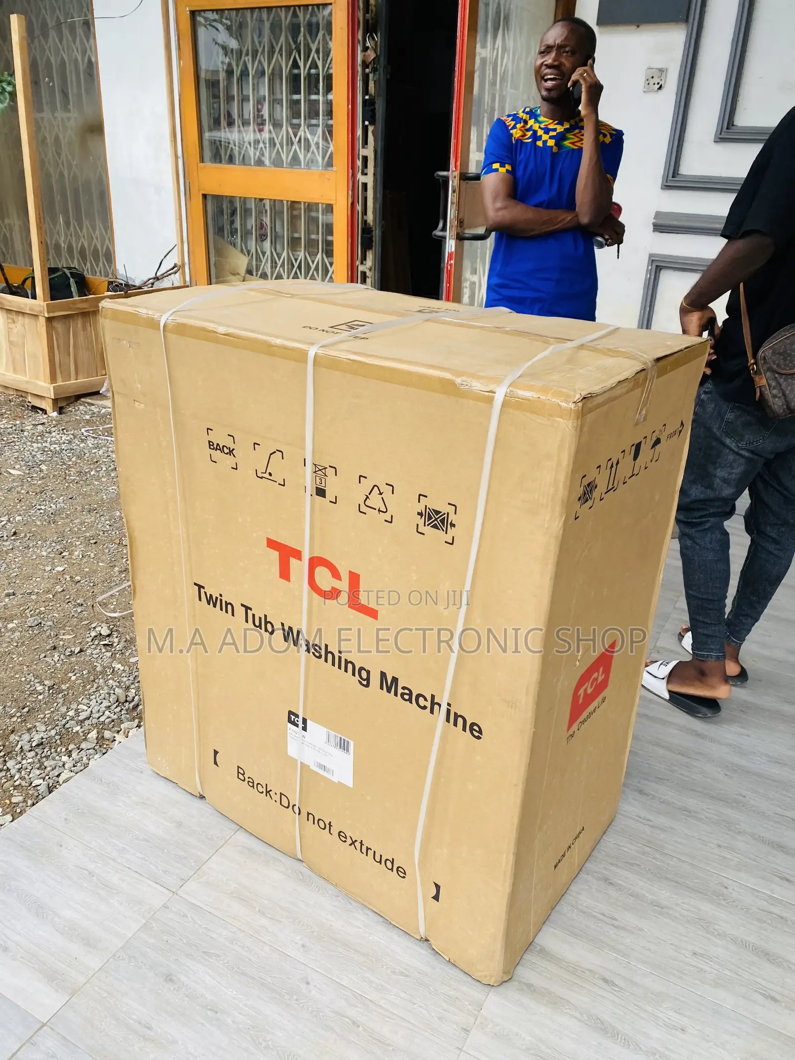 Brand New Nasco 10kg Semi-Automatic Top Load Washing Machine