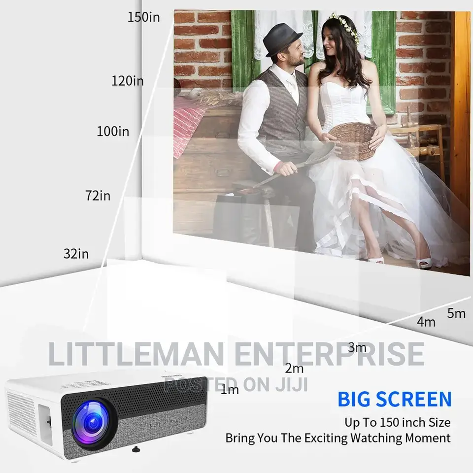 Powerful Projector Outdoor Android (7000lumens)