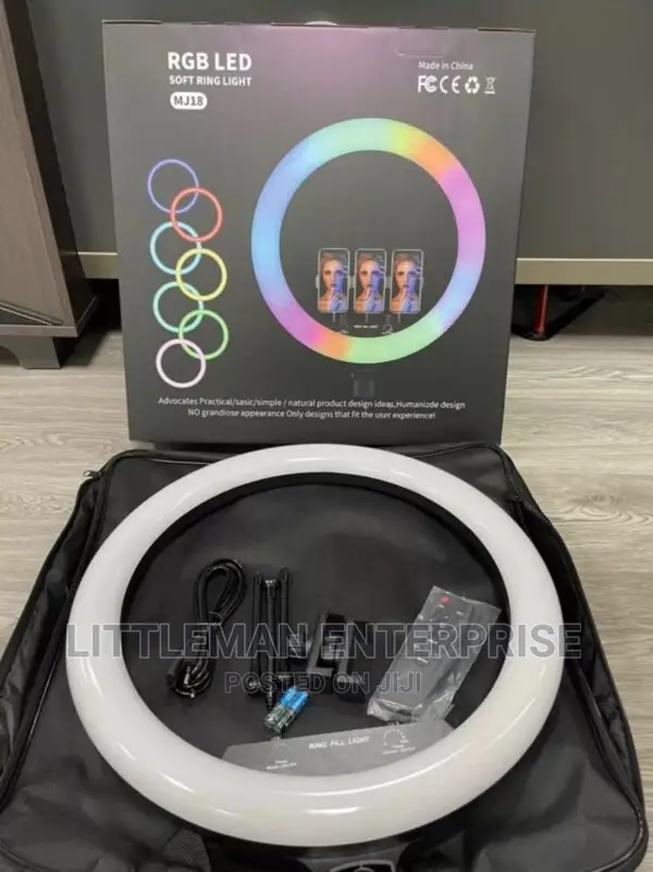 Ring Light LED RGB 18′′ Inches