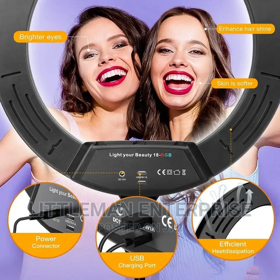 Ring Light LED RGB 22′′ Inches