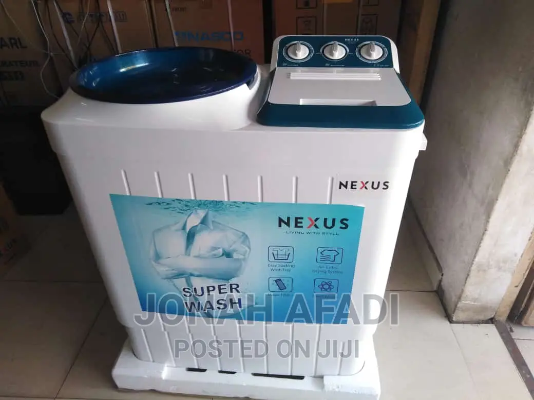 Nexus 7kg Twin Tub Semi-Automatic Washing Machine