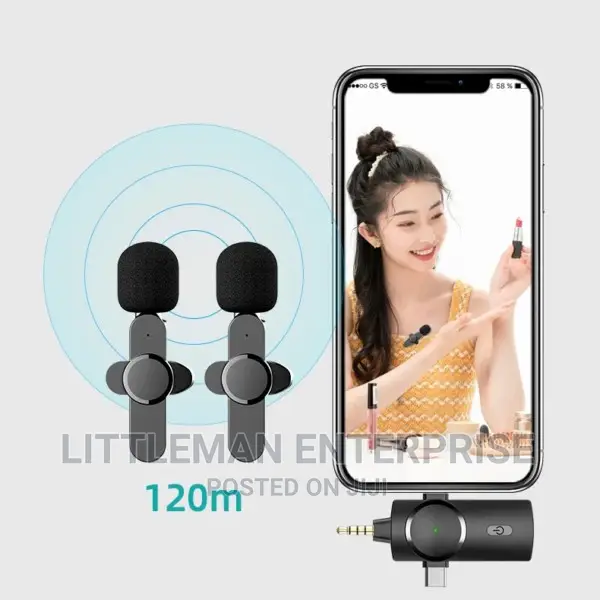 Wireless Live Lapel Mini Microphone