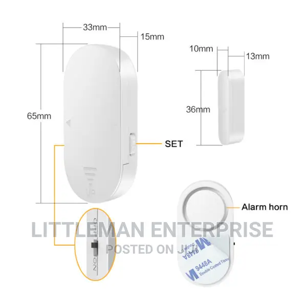 Door Window Burglar Security Alarm