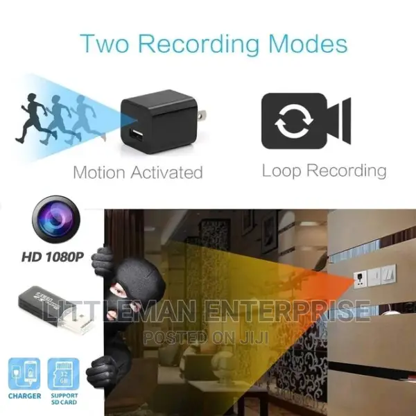 Hidden Camera Socket CHARGER WIFI