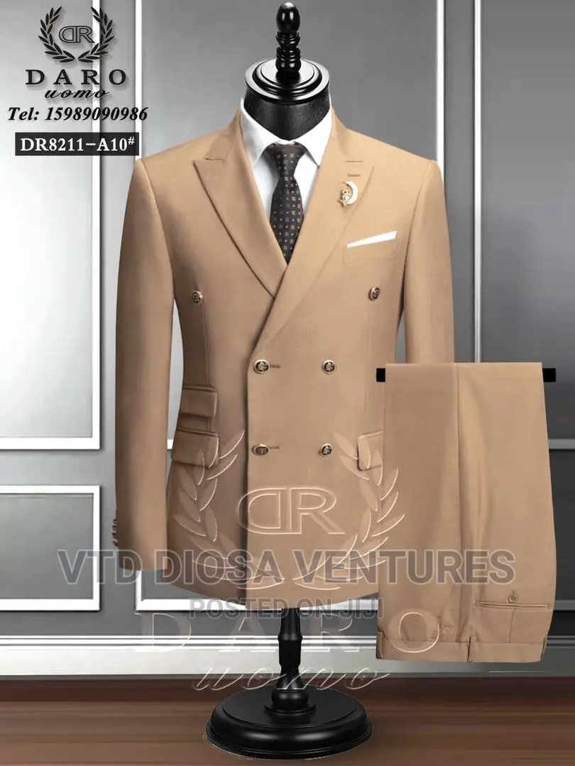 Executive Double Breasted Suits for Men