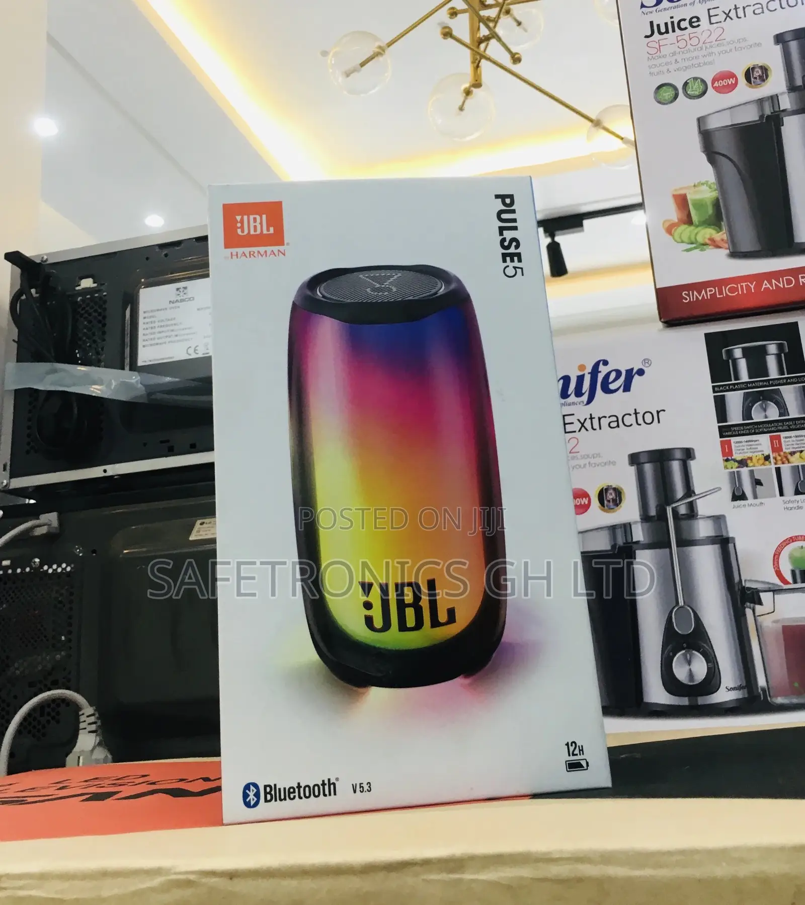 Wireless Black Pulse 5 Bluetooth JBL Electric  Speaker