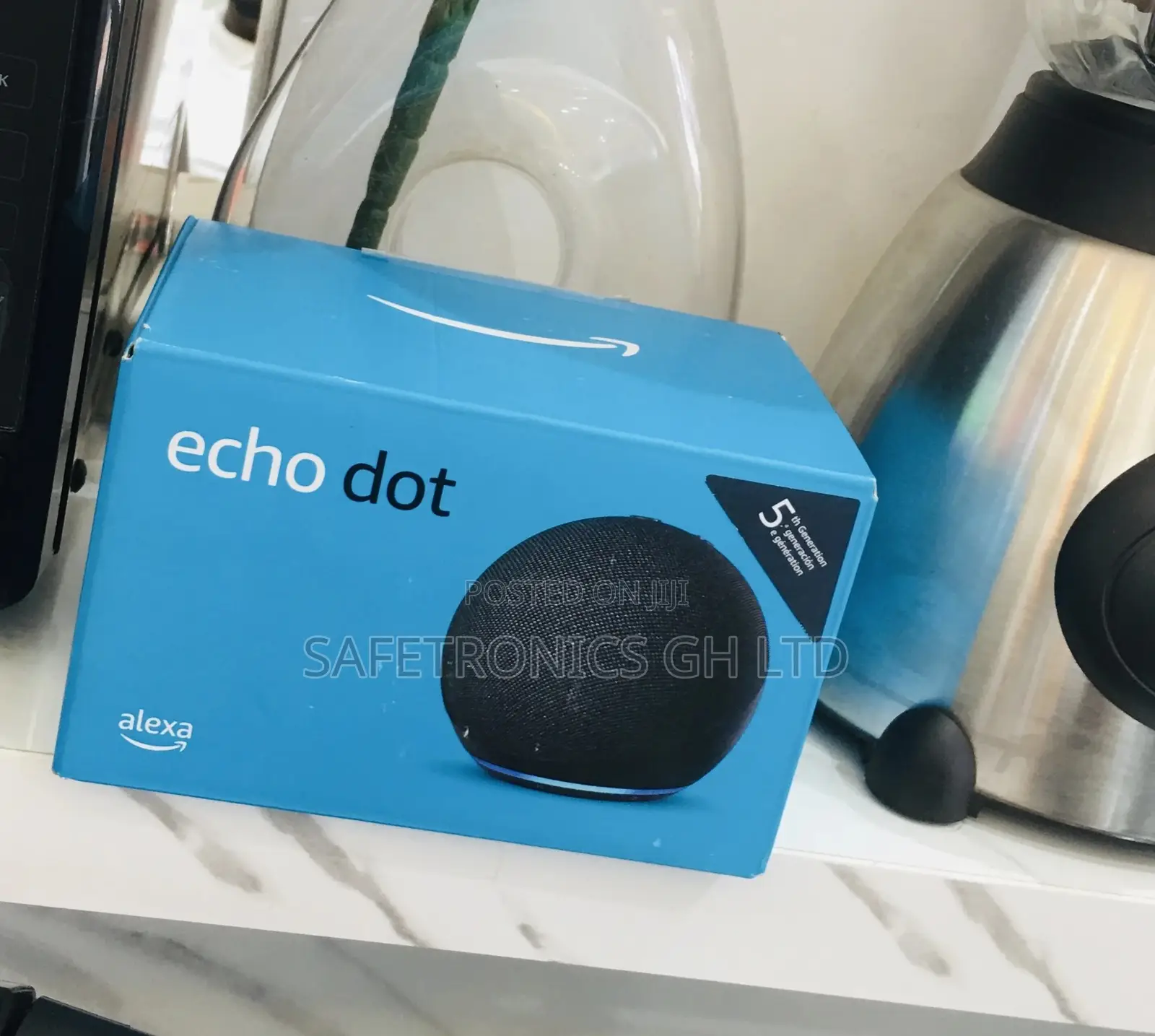 Echo Lasting Bluetooth Wireless Black Dot 5 Gen Speaker 