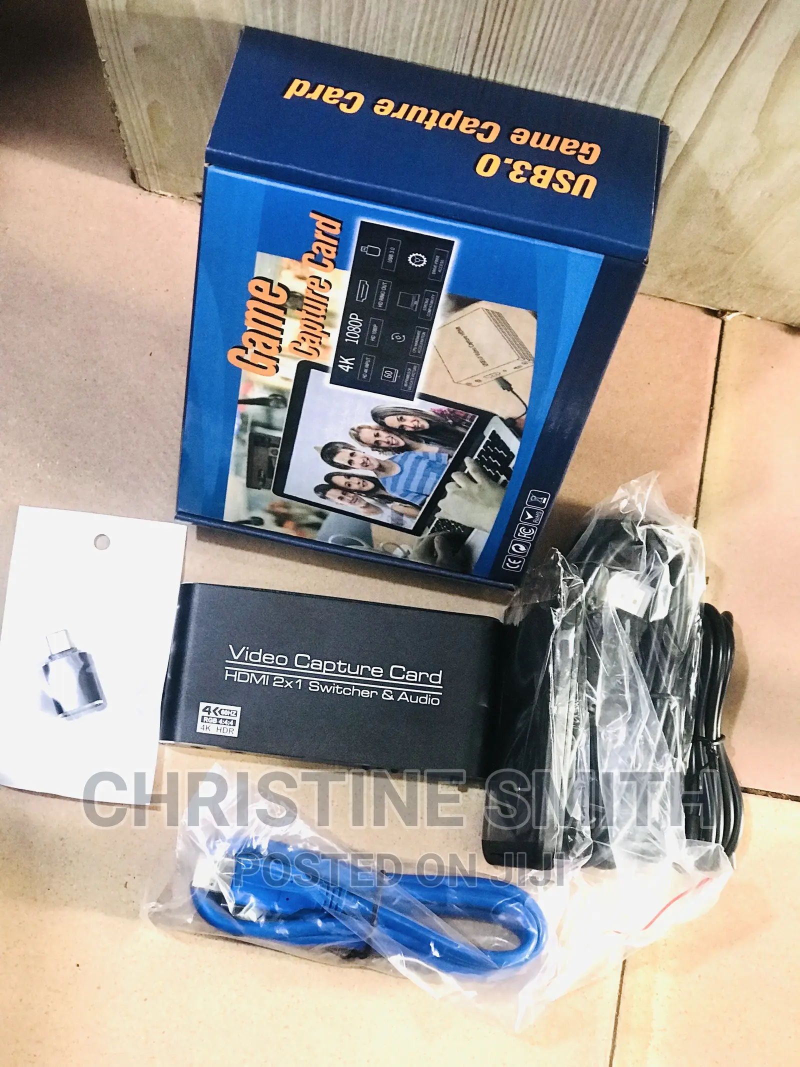 2 Input Capture Card