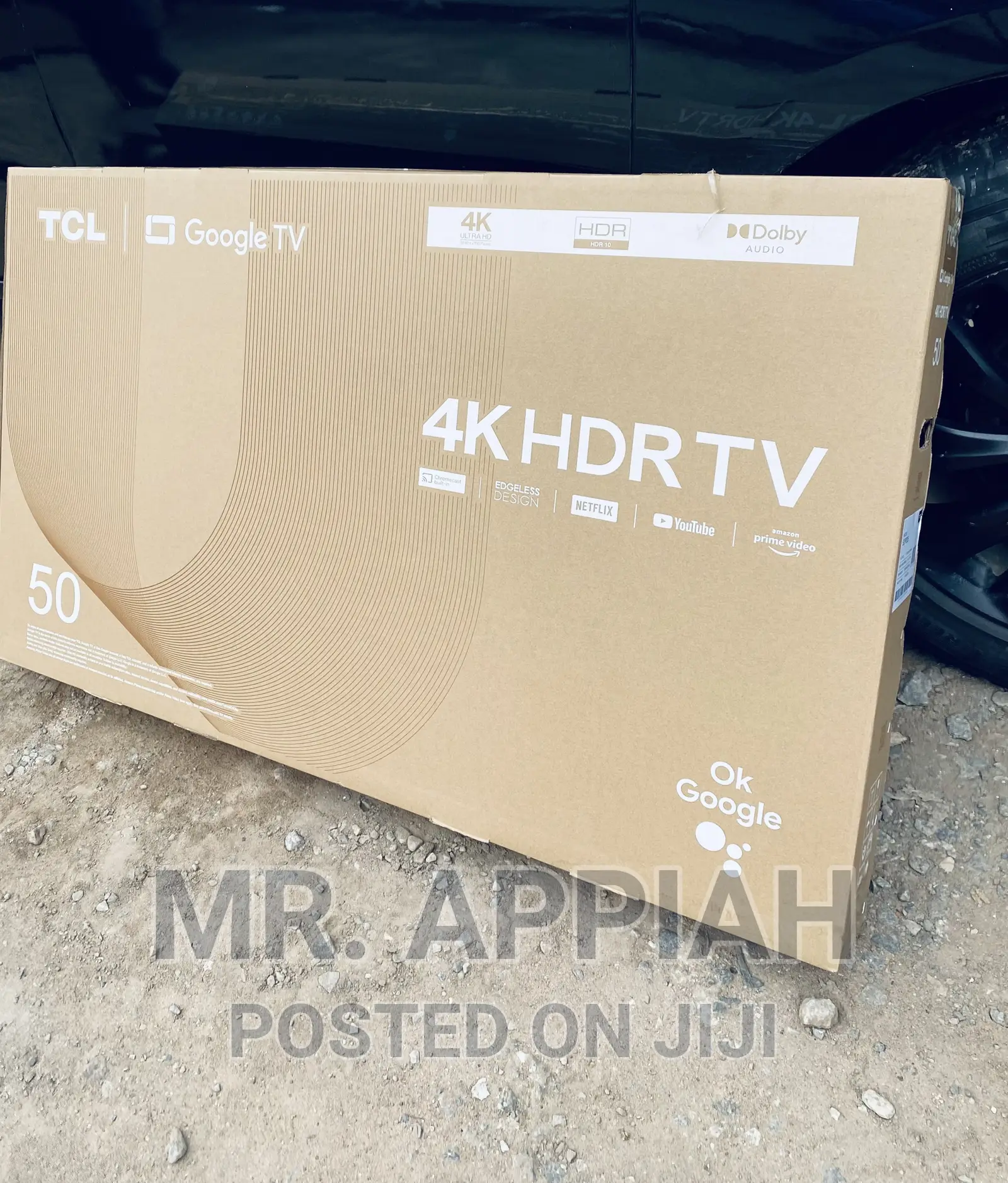 Fabulous TCL 50 Inch 50P735 HDR Google Tv(Black) 
