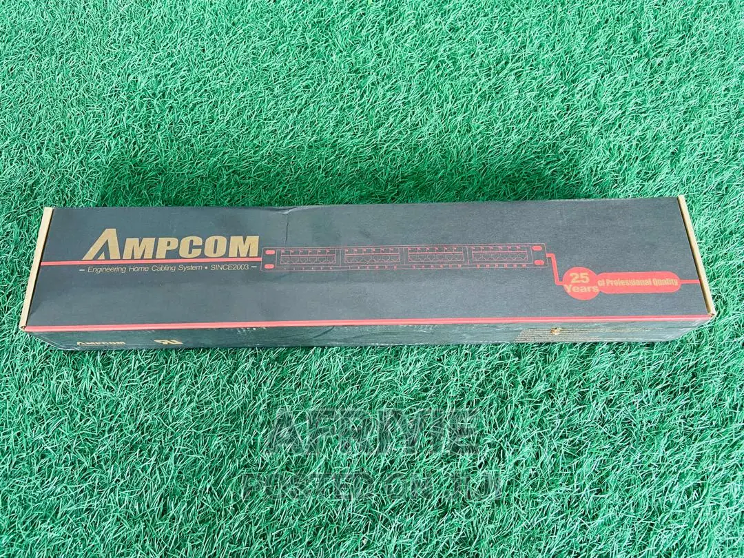 Ampcom 24 Ports 1u Blank Keystone Patch Panel