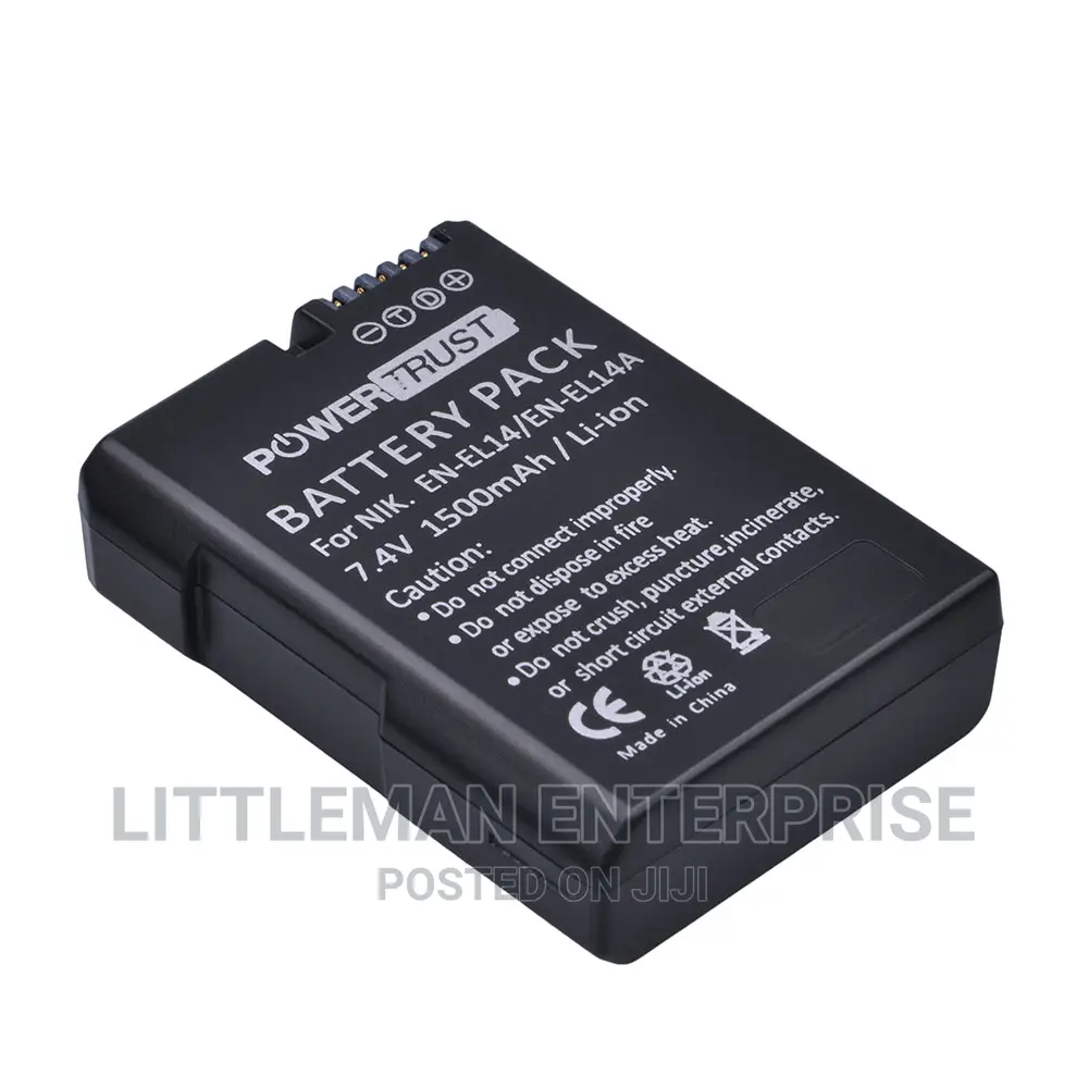 Camera Battery for Nikon ENEL14 EN-EL14