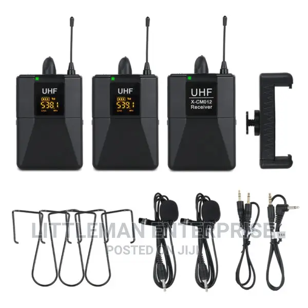 Camera Camcorder Wireless Lapel Lavelier Microphone