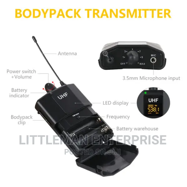 Camera Camcorder Wireless Lapel Lavelier Microphone