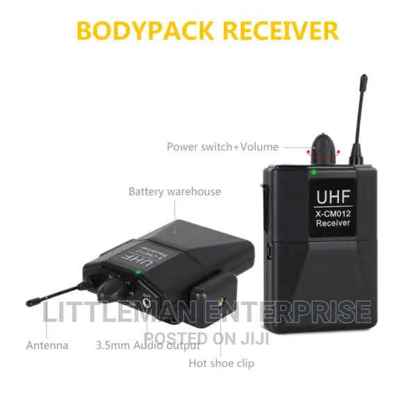 Camera Camcorder Wireless Lapel Lavelier Microphone