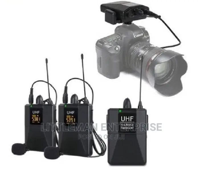 Camera Camcorder Wireless Lapel Lavelier Microphone
