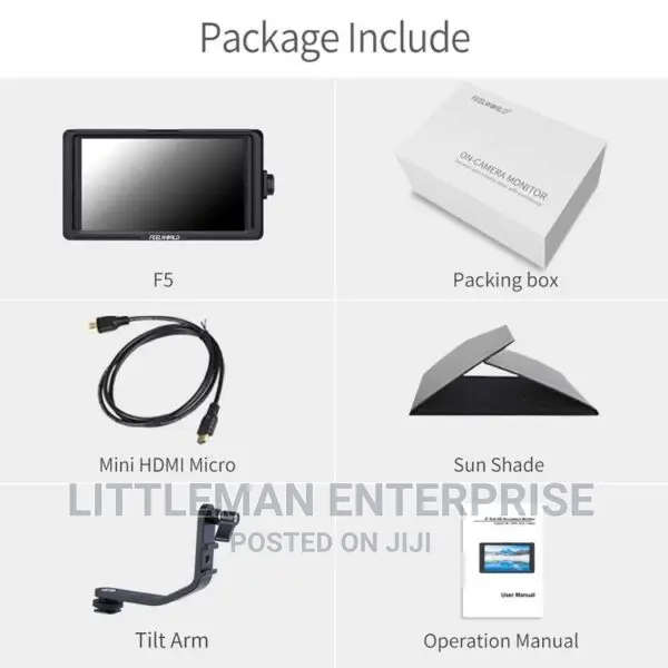 Camera Video Field Monitor Screen