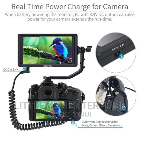 Camera Video Field Monitor Screen