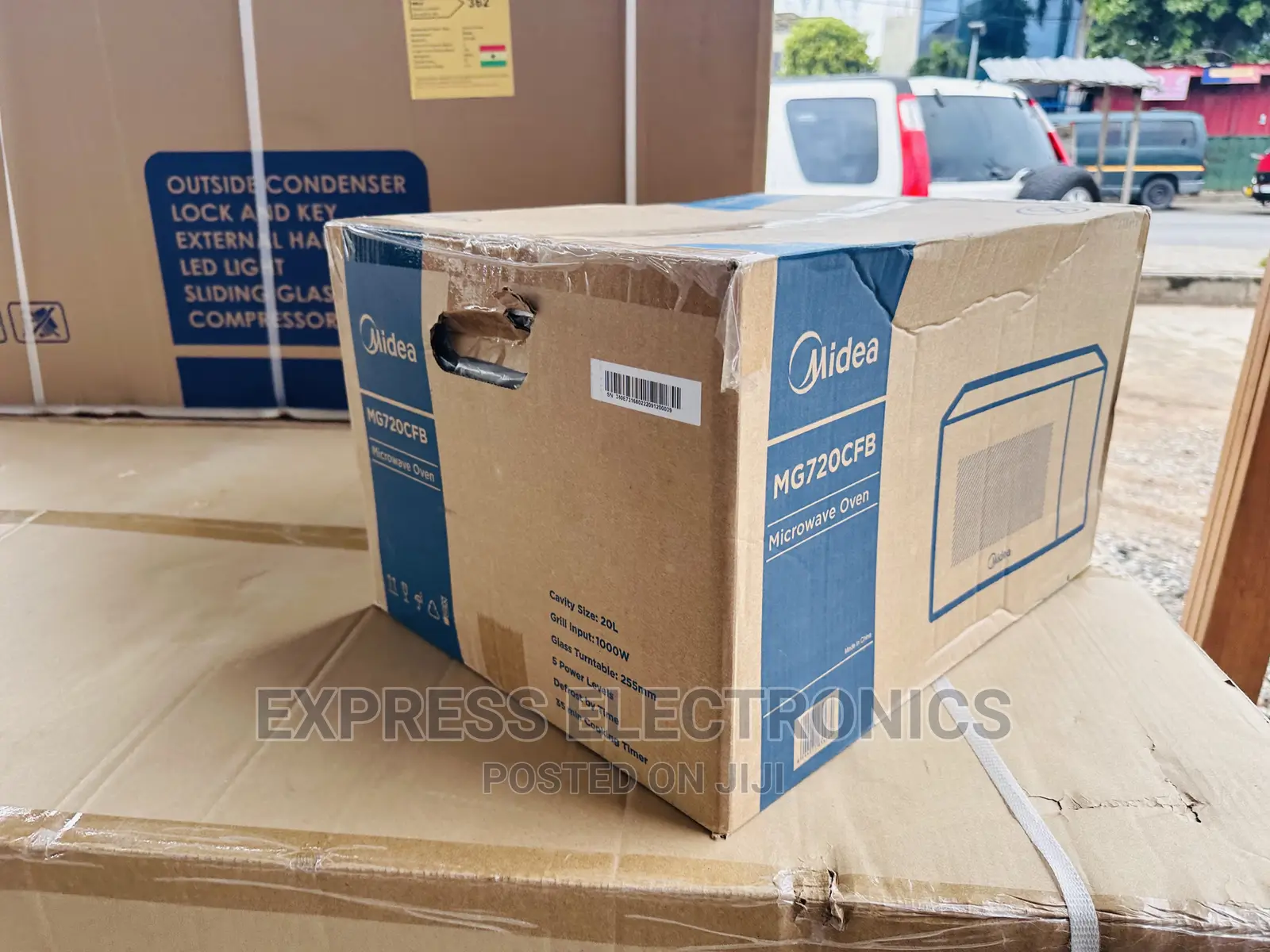 The Heat Master Midea Microwave, With Grill MG 720