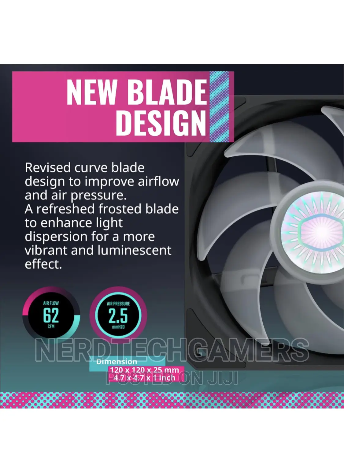 Cooler Master Sickleflow 120 V2 ARGB 3in1