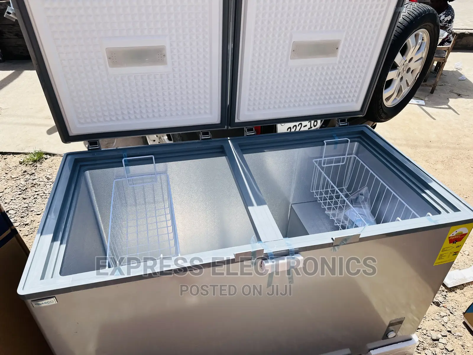 Grab Your Favorite  Chest Freezer Nasco Double Door