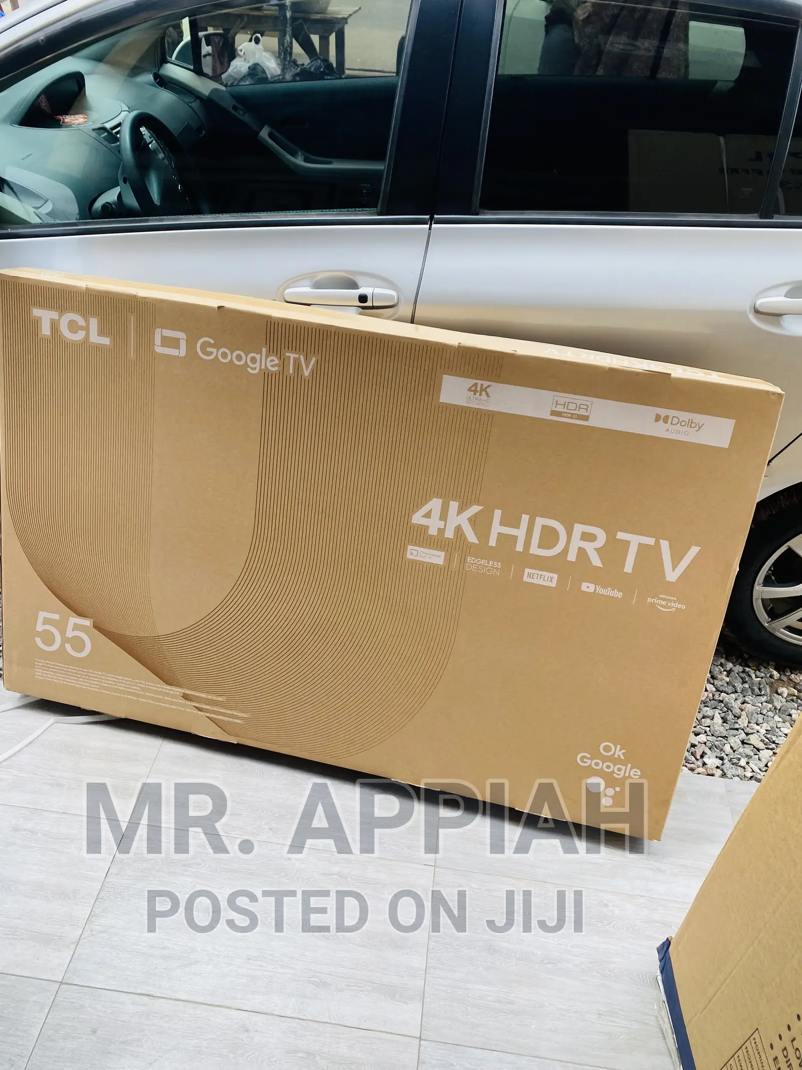 Shop Original TCL 55 Inch HDR Google Led Tv(Black)55p635