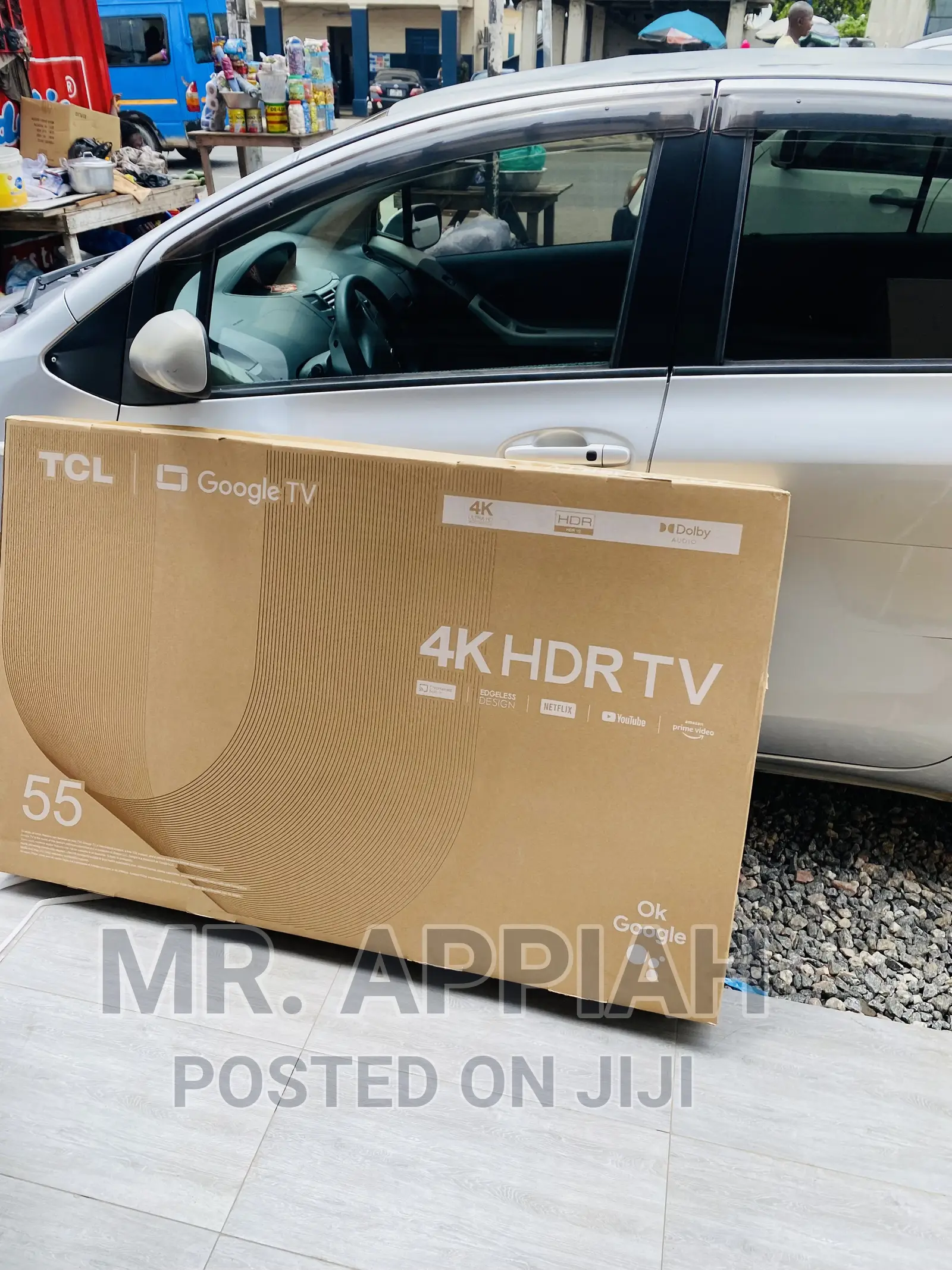 Shop High Quality TCL 55” 55p635 HDR Google Tv(Black).