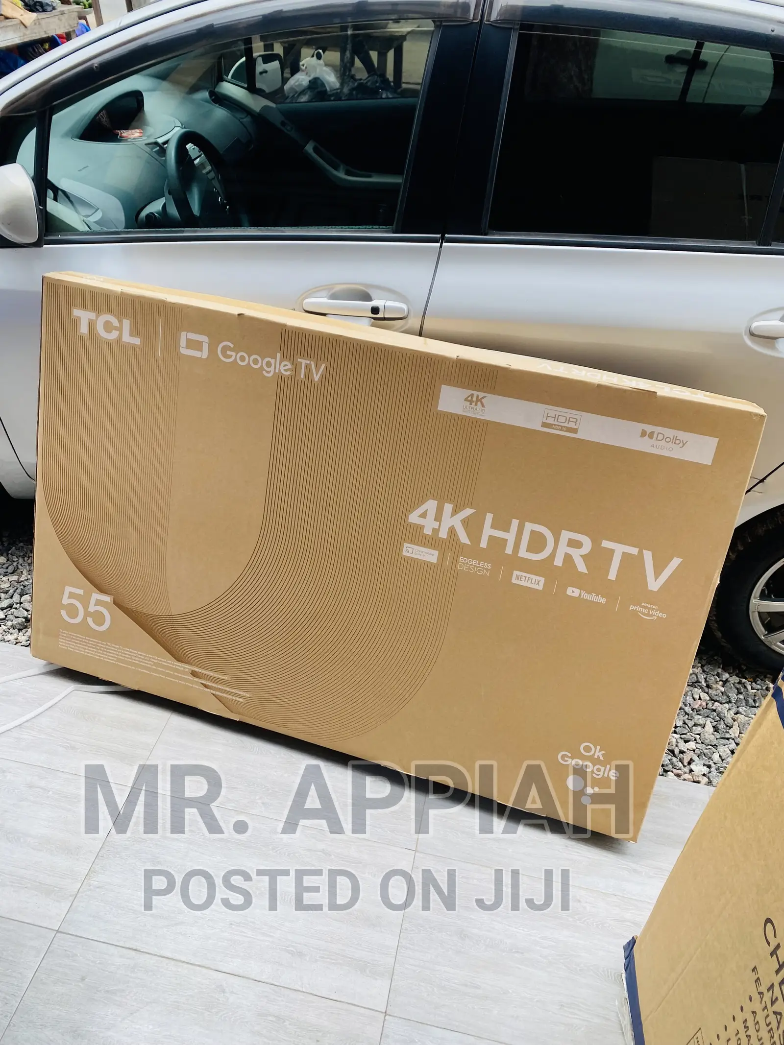 Shop High Quality TCL 55” 55p635 HDR Google Tv(Black).
