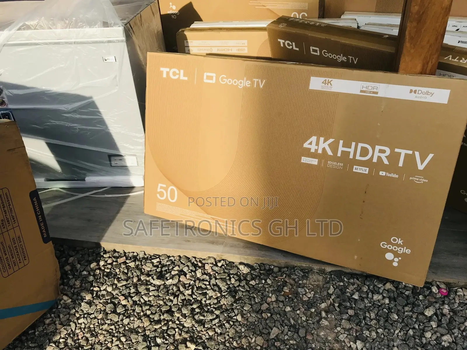 50 Inches Glossy LED  Electric Black TCL P635 Smart Tv