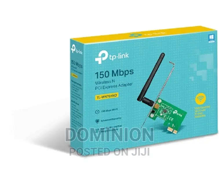 Tp-Link Tl-Wn781nd 150mbps Wireless N Pci Express Adapter