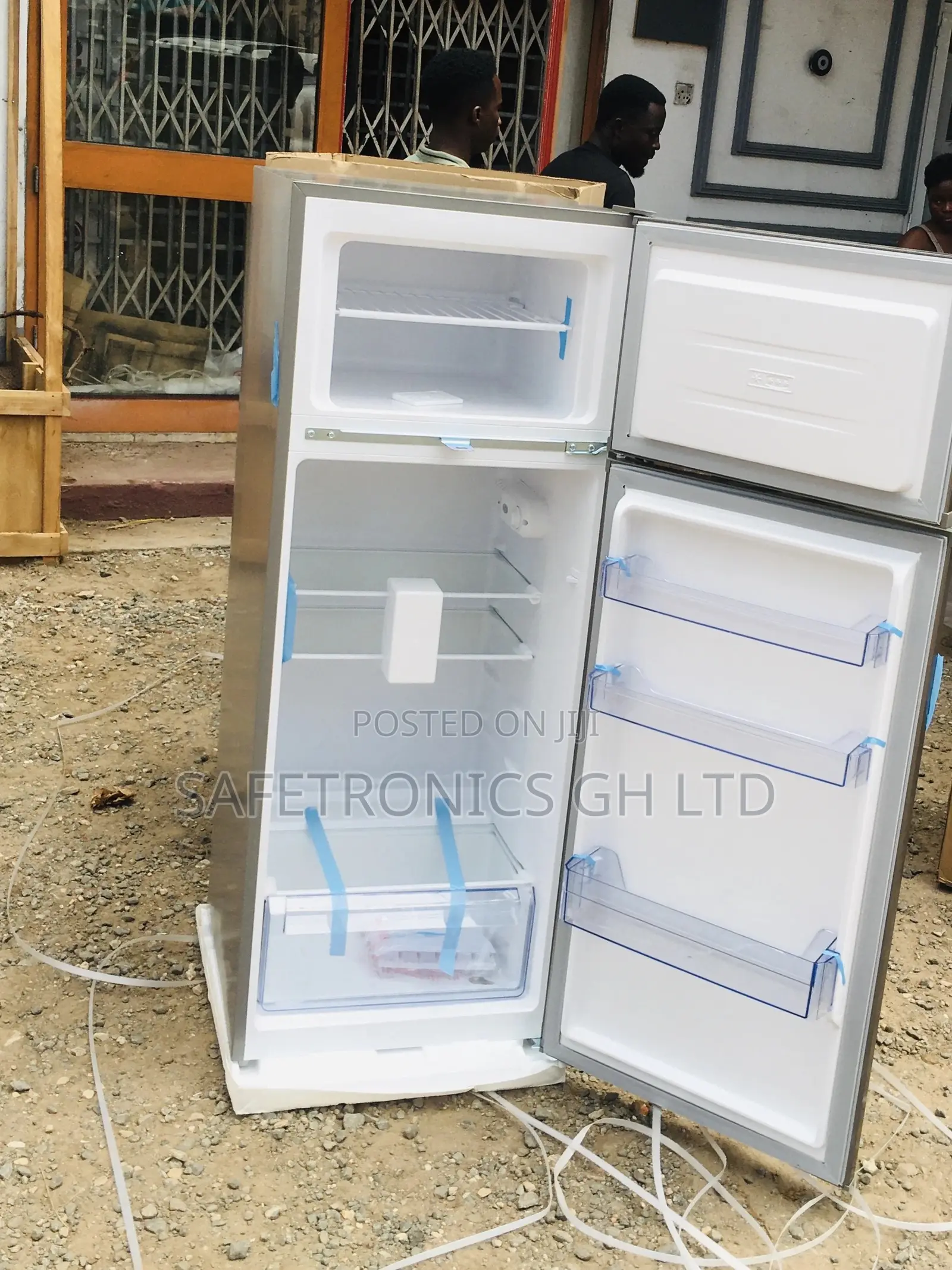 205 Liters Pf-250 Pearl Gray Doubledoor Topfreezer Fridge