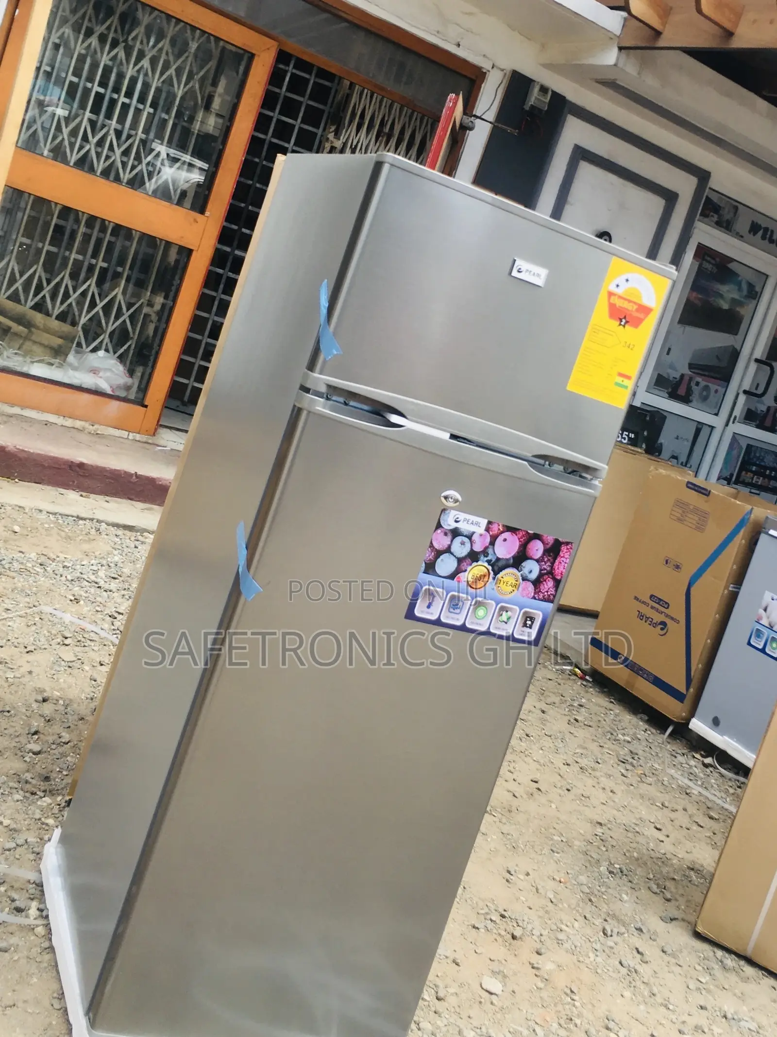Pearl 205 Liters PF-250 Doubledoor Topfreezer Fridge 