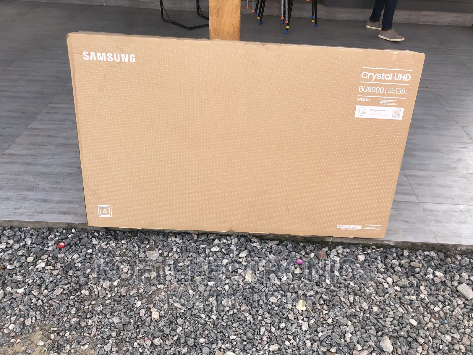Black 2022-Series 8 Samsung 55BU800 55inch Crystal UHD Smart