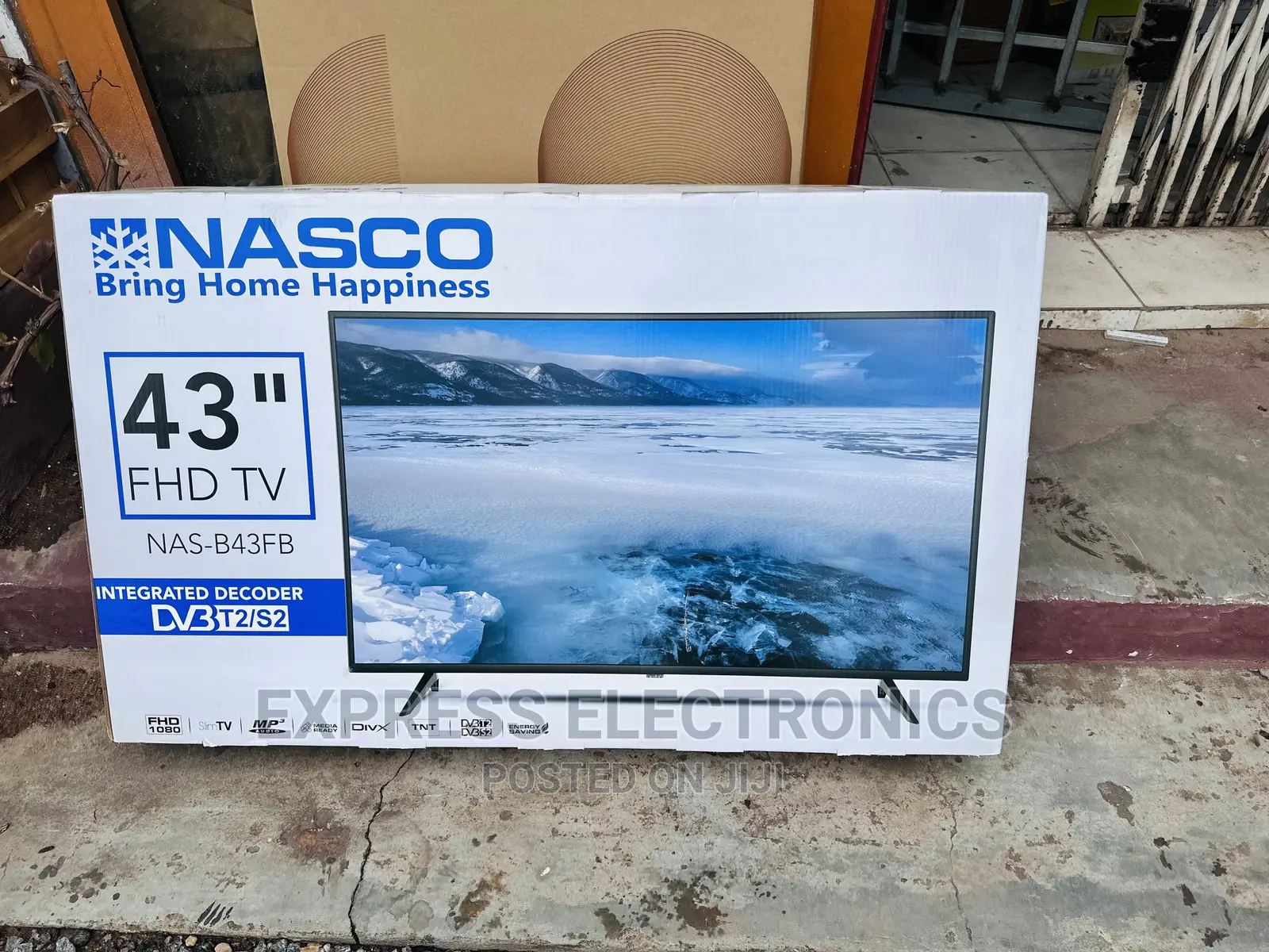 Cinematic Style Sight 43”FHD Satellite Tv Nasco