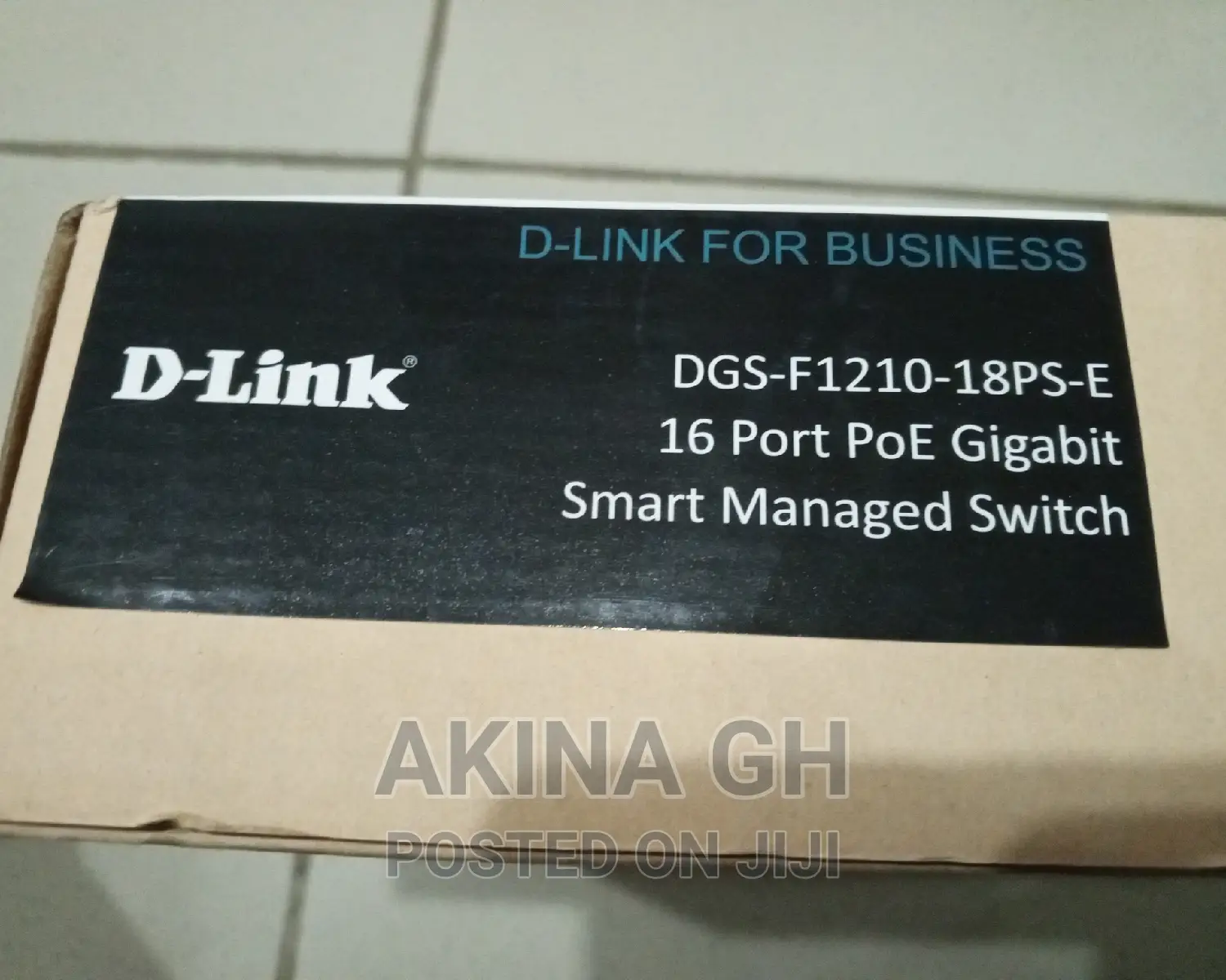 D-Link 16 Port Poe Gigabit Smart Managed Switch DGS-F1210