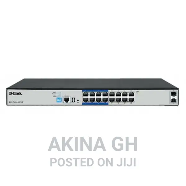 D-Link 16 Port Poe Gigabit Smart Managed Switch DGS-F1210