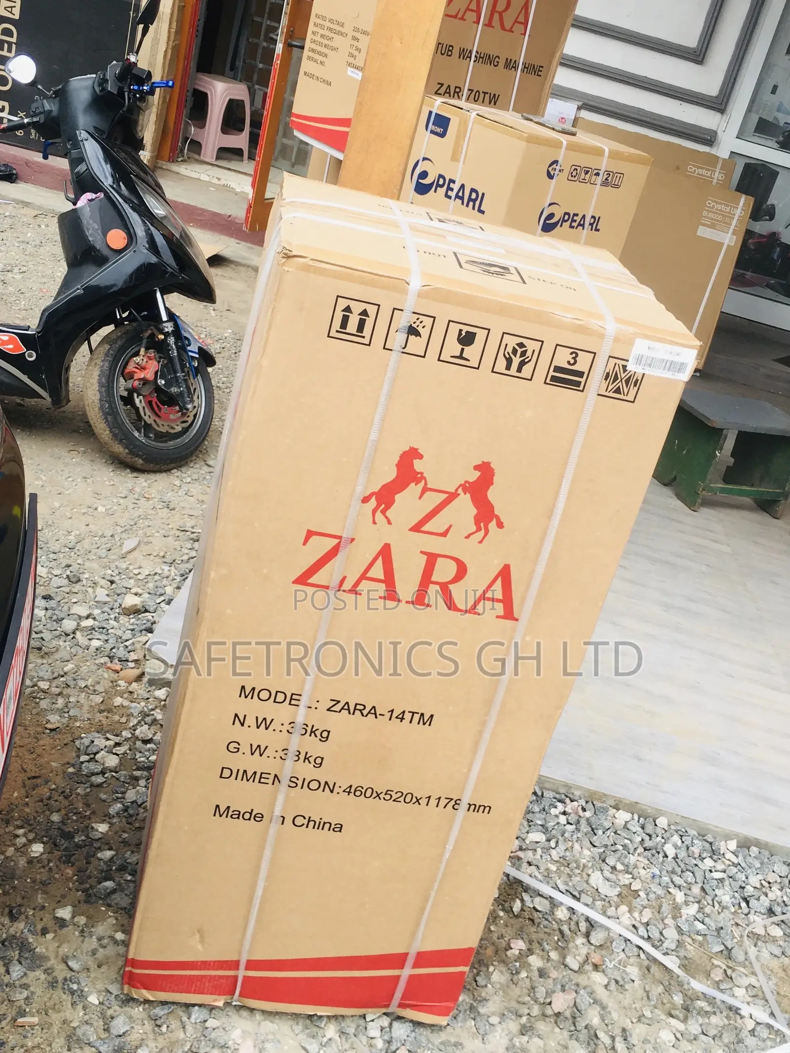 New Topfreezer Doubledoor Zara-14tm  Electric Fridge
