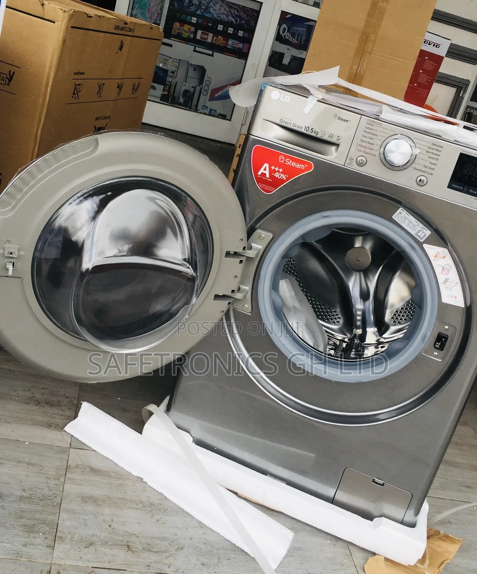 Fullyautomatic Reliable Washingmachine Frontload 10.5kg LG 