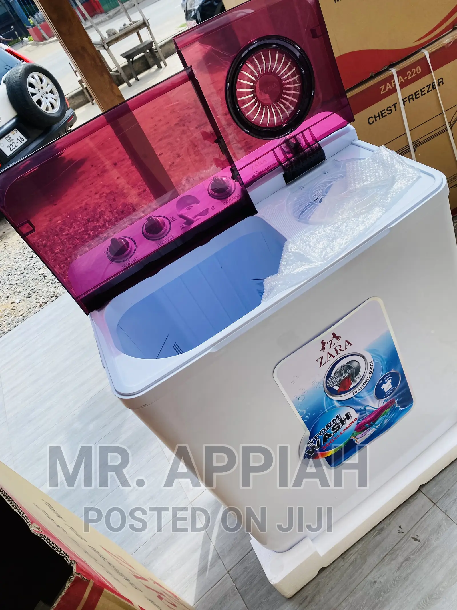 Shop Adorable Zara Top Load Washing Machine(White)11kg