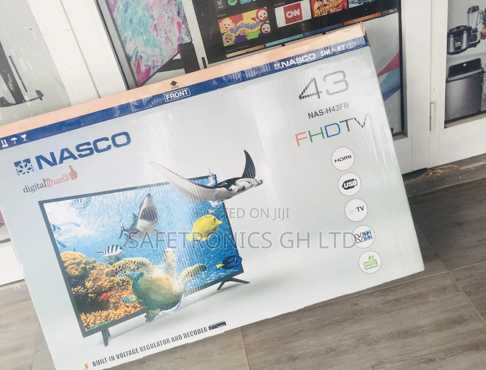Electric 43 Inches Nasco Glossy LED Digital Satellite Tv